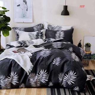 Set 5 món chăn ga gối Cotton Poly Hàn quốc