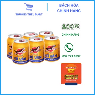 Lốc 6 lon Nước tăng lực Hổ Vằn 245ml/lon