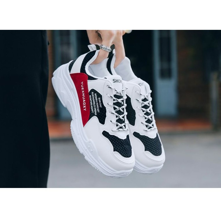 Giày Sneakers Nam Thời Trang Phong Cách Trẻ Tăng chiều Cao K01GN