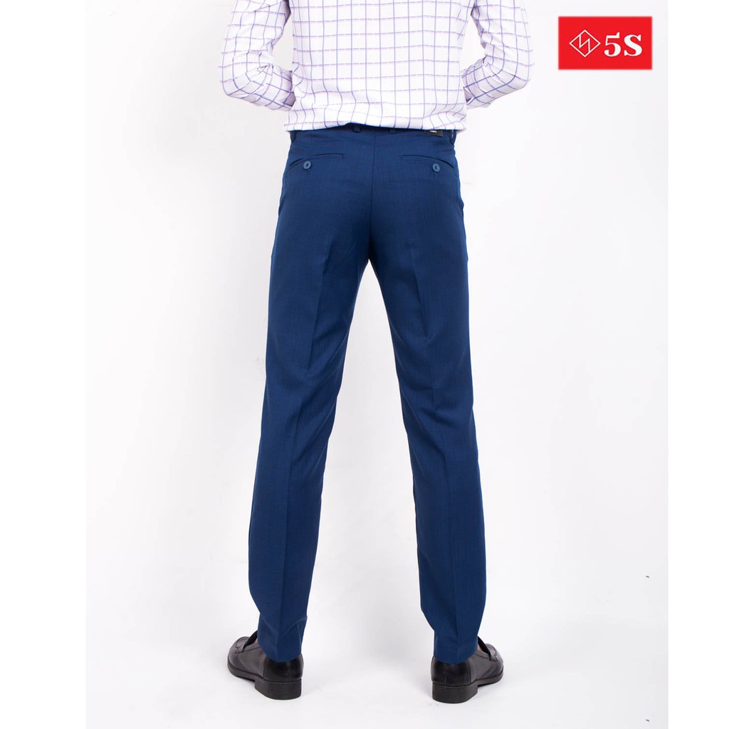 Quần Âu Nam 5S Họa Tiết Màu Tím Than Sáng, Dáng Ôm Vừa, Chất Liệu Ít Nhăn, Thoáng Mát, Thấm Hút Nhẹ (QAU0408S1TTS) | BigBuy360 - bigbuy360.vn
