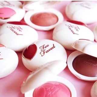 Má hồng dạng kem Too Faced Peach My Cheeks Melting Powder Blush