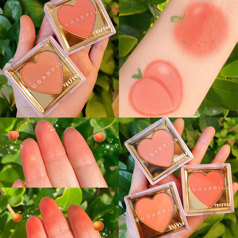 (Hàng Mới Về) Phấn Má Hồng Tutu Tự Nhiên Làm Sáng Tông Màu Da Chống Thấm Nước Và Mồ Hôi | BigBuy360 - bigbuy360.vn