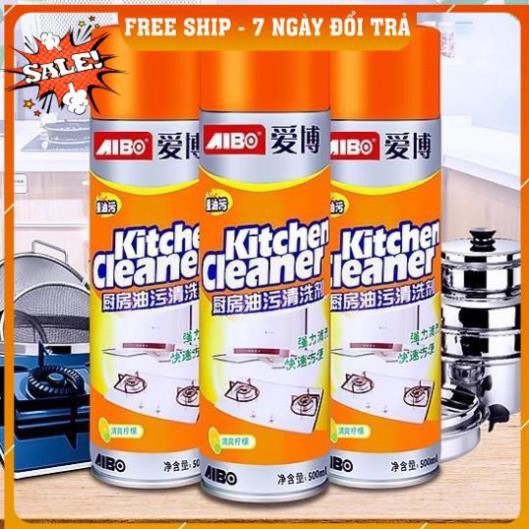 [FREESHIP TOÀN QUỐC] CHAI XỊT BỌT TUYẾT NHÀ BẾP KICHEN CLEANER ĐÁNH BAY DẦU MỠ VÀ VẾT BẨN