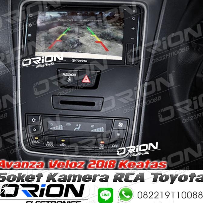 Ổ Cắm Camera Lùi Rca Mẫu Mới VELOZ 2019 AVANZA VELOZ!!!!! | BigBuy360 - bigbuy360.vn