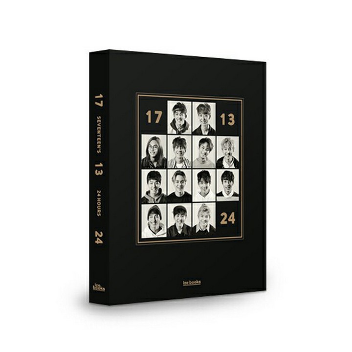 Photobook Seventeen album ảnh tặng kèm poster tập ảnh