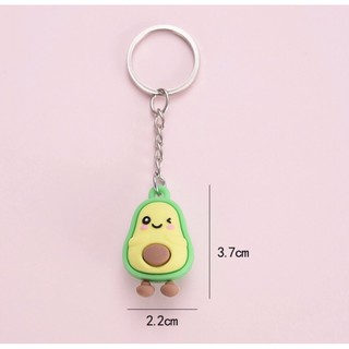 Móc khoá trái bơ dễ thương