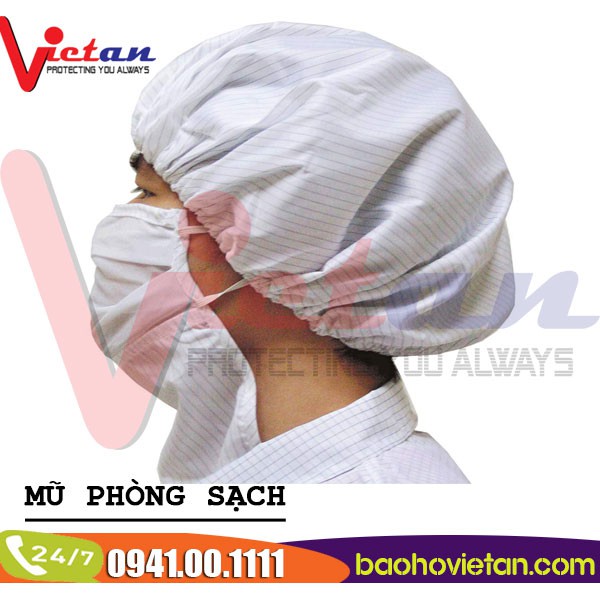 Nón Bánh Tiêu Phòng Sạch - Công ty TNHH SX - TM May Việt An