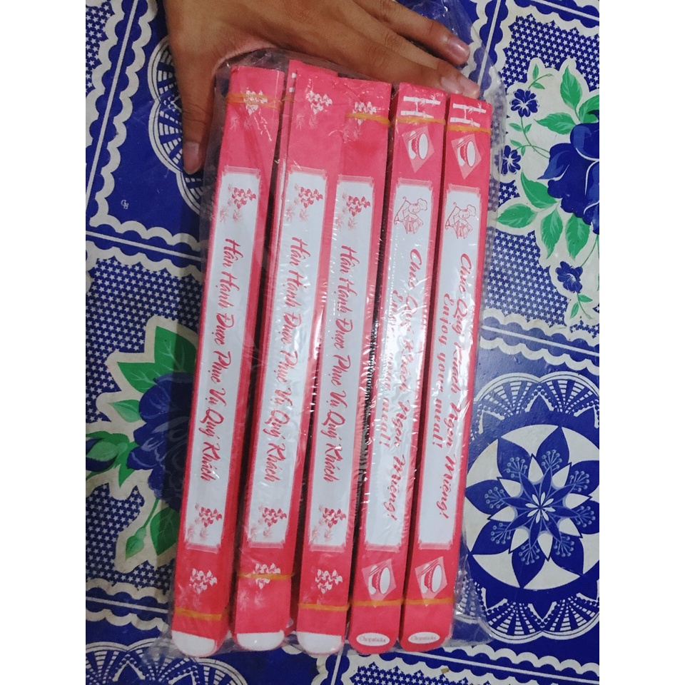 Bịch 100 Cái bao sỏ đũa dùng 1 lần tiện lợi hợp vệ sinh Kích Thướt 29 x 2.5cm - Egreendùng1lần