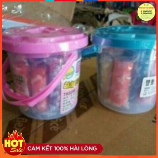 Đồ chơi xô đất nặn 10 màu an toàn cho bé sáng tạo