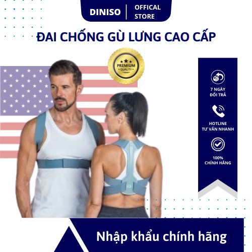 Đai chống gù lưng cho Nam,nữ, đai chống gù Nhật Bản nhỏ gọn thoải mái Mẫu 2021 - Giao nhanh 2h