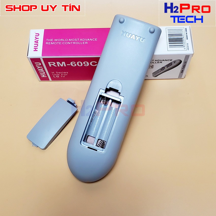 [Mã ELORDER5 giảm 10k đơn 20k] Điều khiển tivi LG đa năng HUAYU RM-609CB-1 H2PRO tặng đôi pin 5k