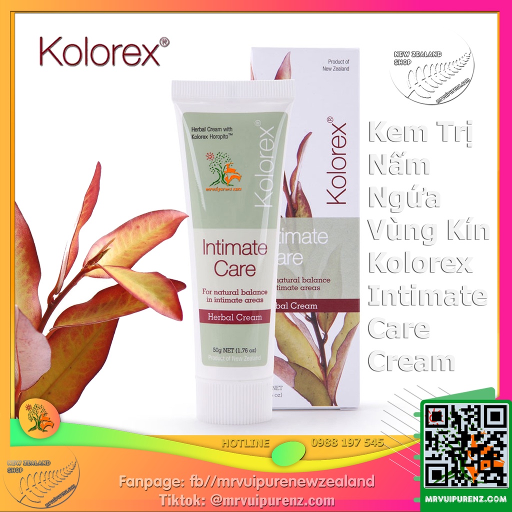 Kem Thoa Vùng Kín Kolorex Intimate Care Cream thumbnail