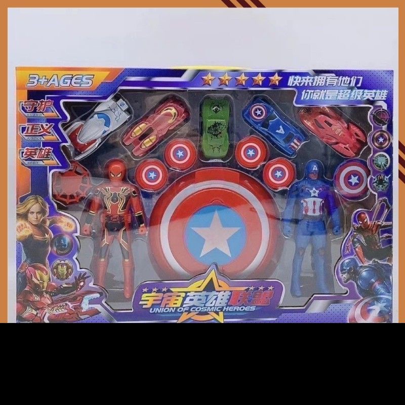 Bộ mô hình sản phẩm Spiderma & Captanin . .