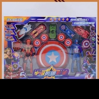 Bộ mô hình sản phẩm Spiderma & Captanin . .