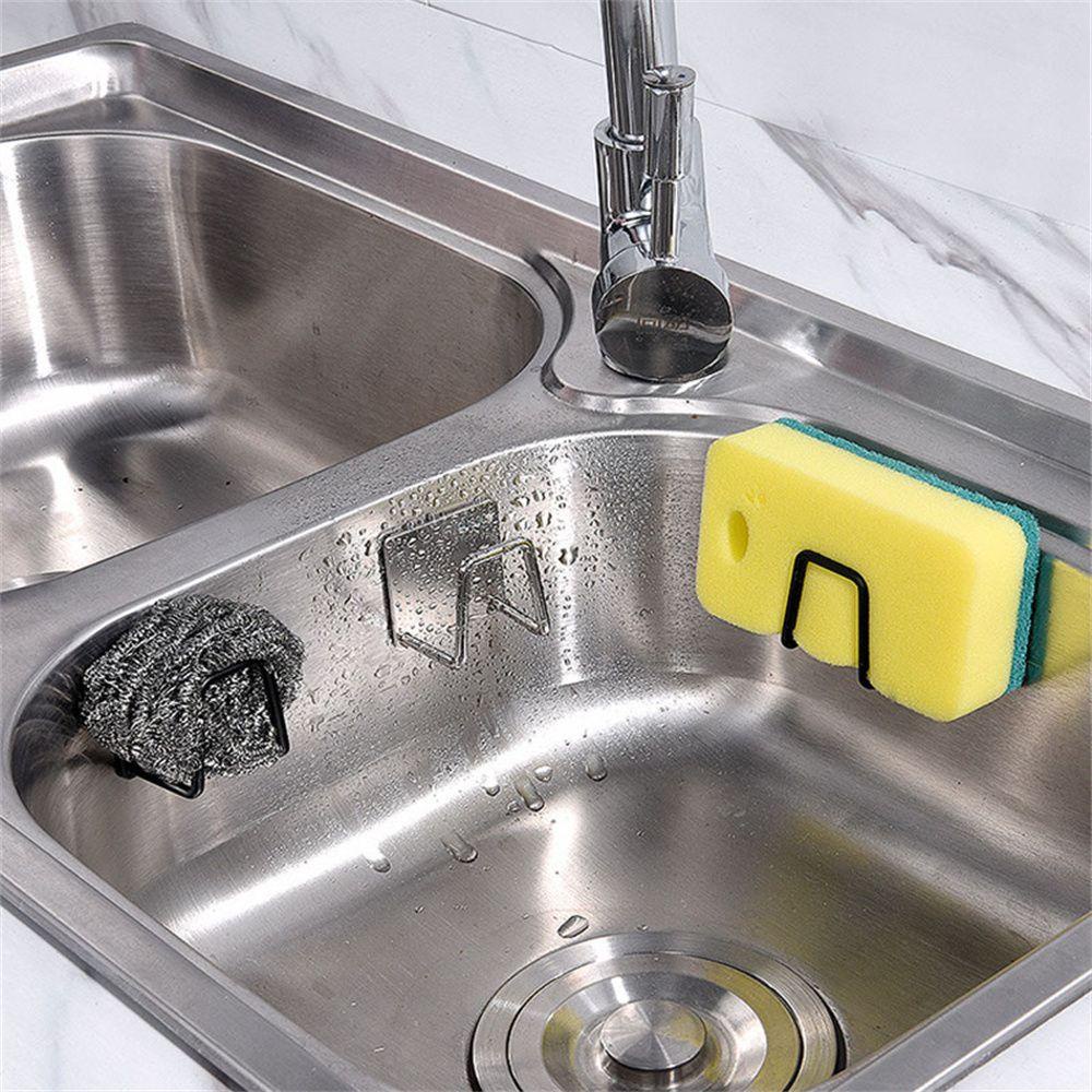 HECCEH 1 Giá Đỡ Bọt Biển Rửa Chén Tiện Lợi