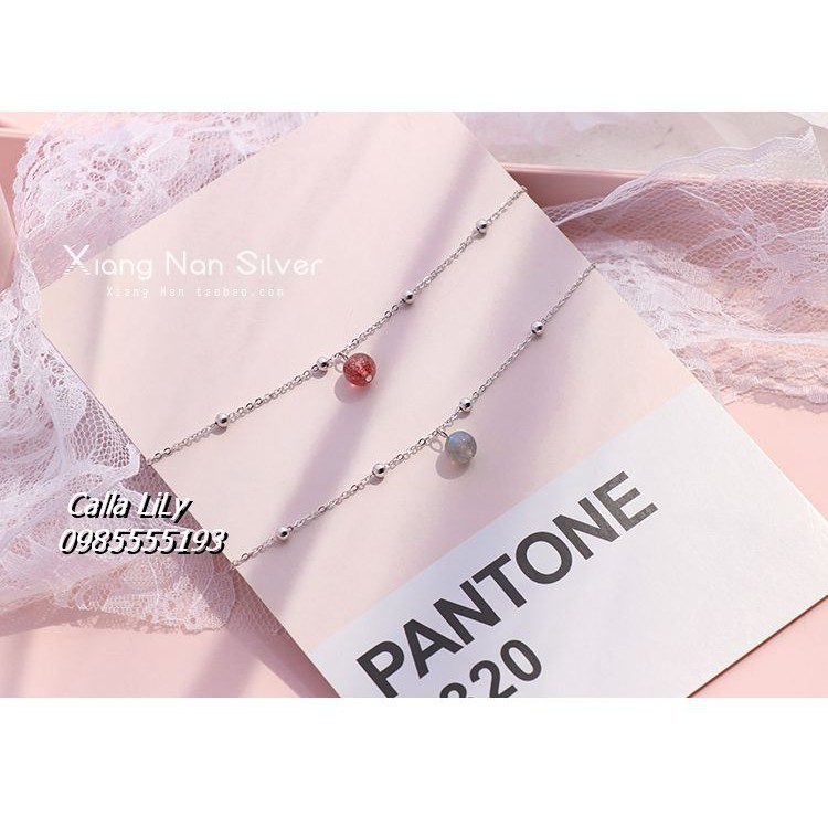 [ Tặng Hộp Quà Cao Cấp] Lắc Chân Bạc Ý 925 Phong Cách Hàn Quốc