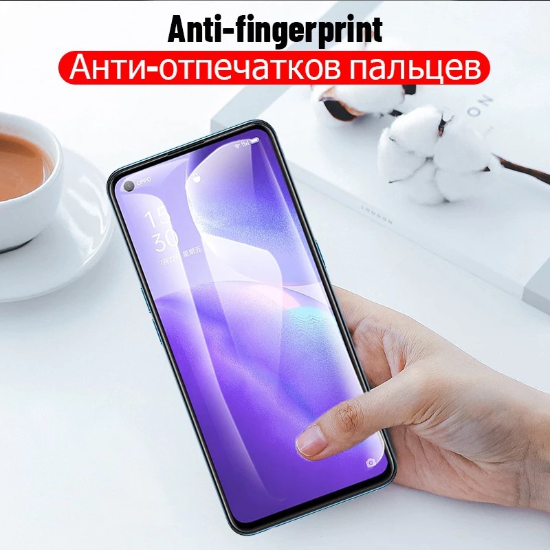 Màng mềm bao phủ đầy đủ OPPO Reno6 6Z 5G Reno5 Pro+ Reno5 Lite F Z K Reno4 Z F Se Reno3 Pro Bảo vệ màn hình mềm hydrogel màng mỏng