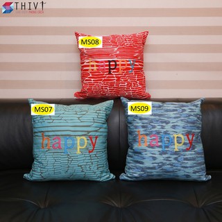 Gối sofa vuông họa tiết sang trọng 07 - thivi