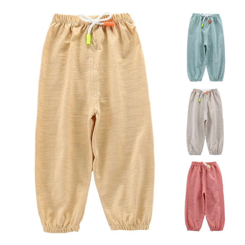 Quần Dài Cotton Chống Muỗi Cho Bé