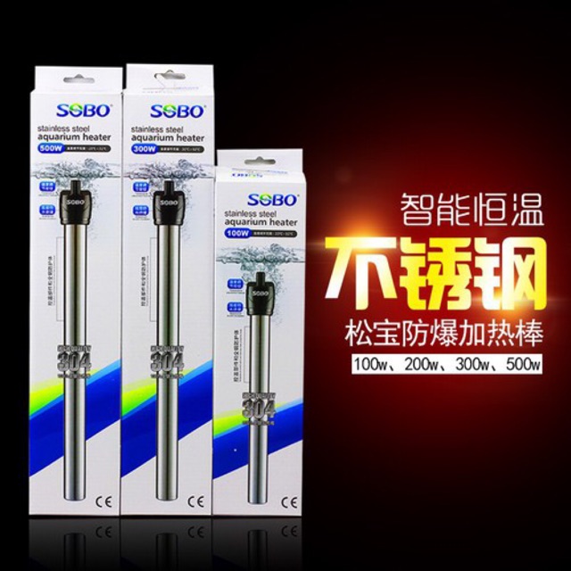 Sưởi Sobo full inox 300w