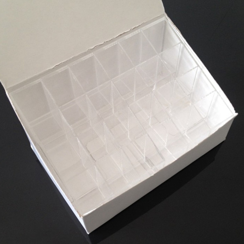 Hộp Đựng Mỹ Phẩm 24 Ngăn Trong Suốt Tiện Dụng