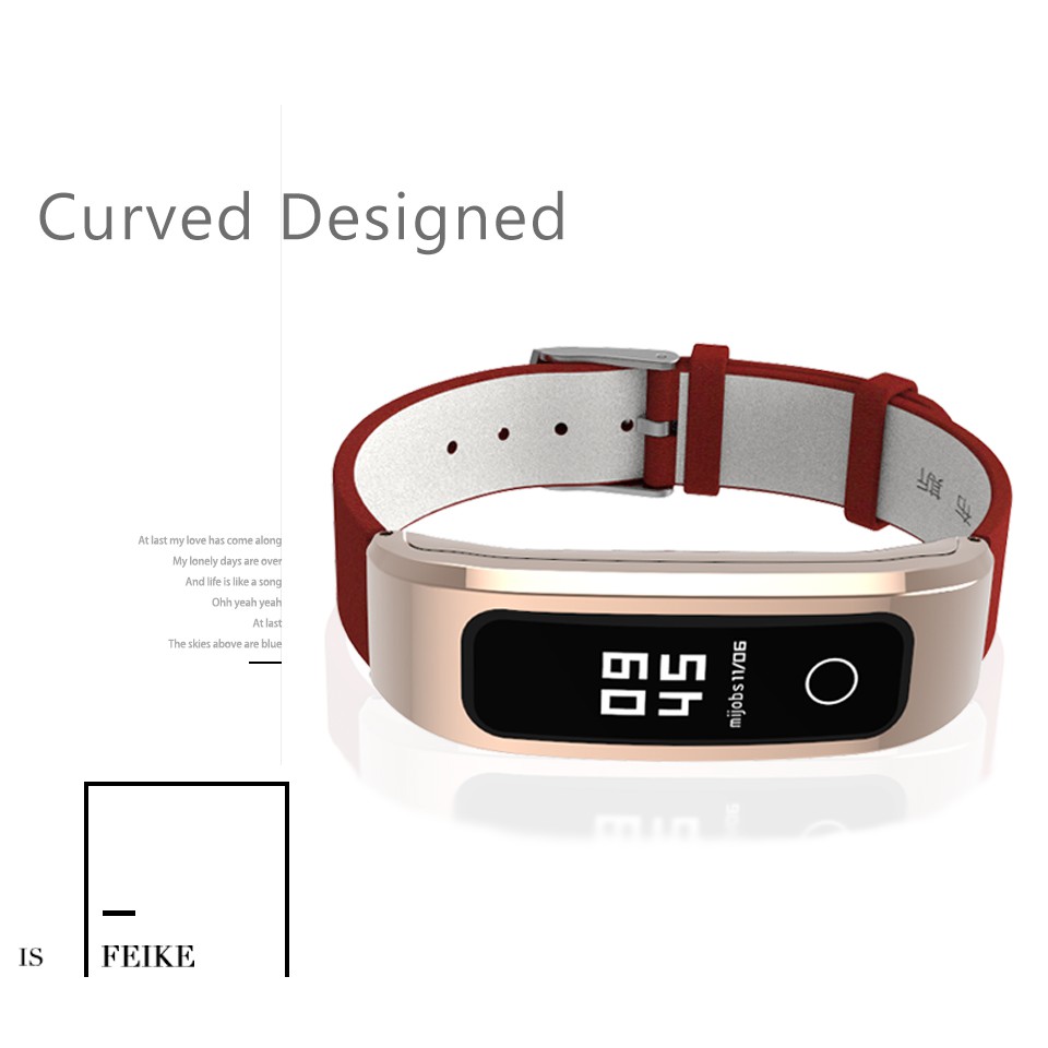 Dây đeo thay thế bằng da cho đồng hồ thông minh Honor Band 4 Running / Honor Band 5 Basketball Version / Huawei Band 4e/3e