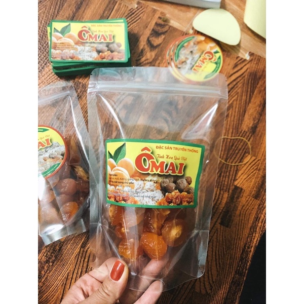 Ô Mai mơ dẻo gừng 500g,đồ ăn vặt