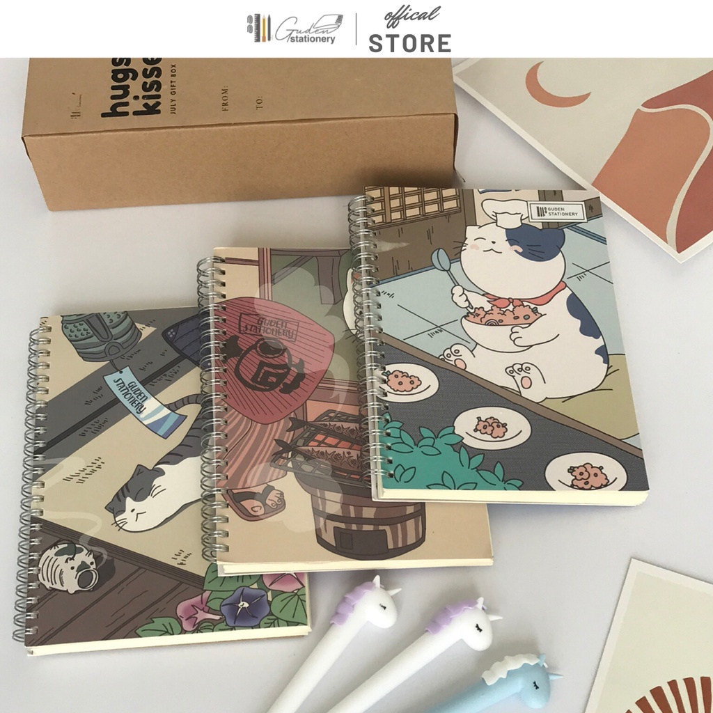 Hộp quà sổ tay tặng bạn gái gấu xinh_Guden Stationery