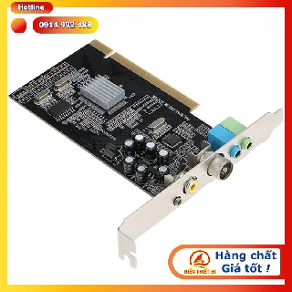 Card PCI sang AV RCA ghi hình AV capture cho máy Siêu âm, Nội soi - PCI Internal TV Tuner Card MPEG Video DVR Capture