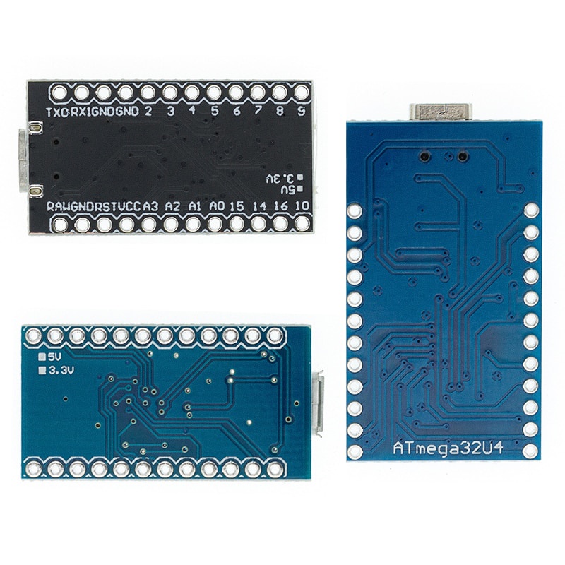Mô Đun Mini/Type-C/Micro USB Pro ATMEGA32U4 5V/16MHZ Kèm Đầu Nối 2 Hàng Cho arduino