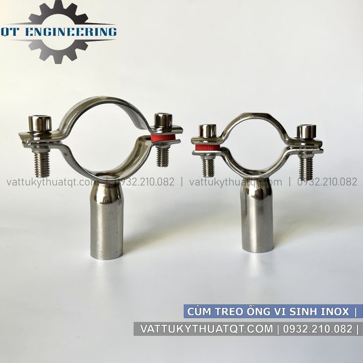 Cùm Treo Ống Vi Sinh Inox 304