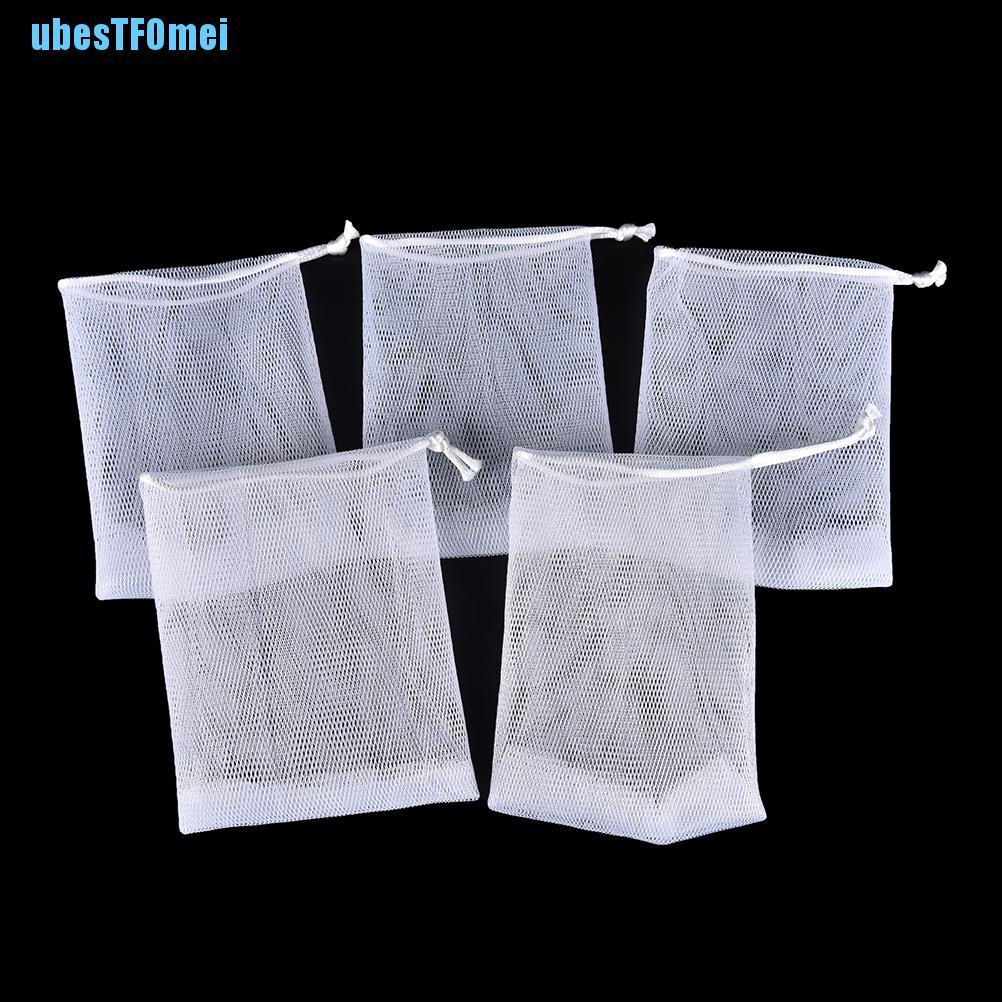 Bộ 5 Túi Lưới Hai Lớp Tạo Bọt Xà Phòng Dễ Dàng