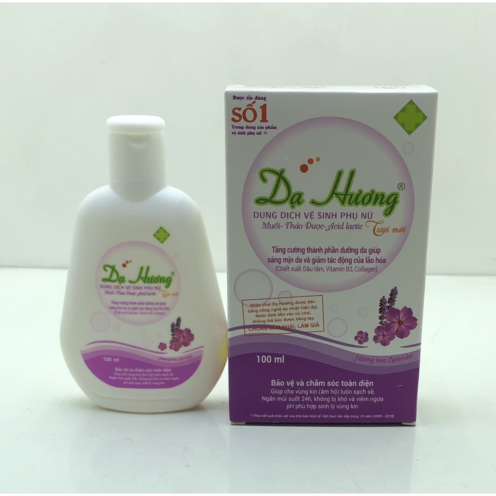 Dung dịch vệ sinh phụ nữ Dạ Hương 100ml