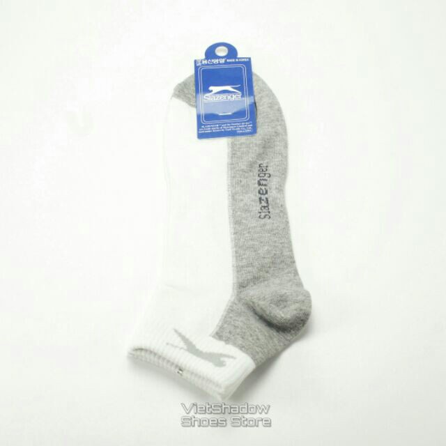 [Combo 5 đôi] Tất nam Hàn Quốc hình con báo Slazenger loại thấp cổ