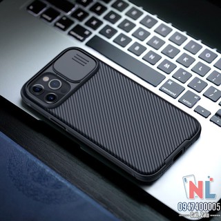 Ốp lưng iPhone 12 Pro Max bảo vệ camera hiệu Nillkin CamShield