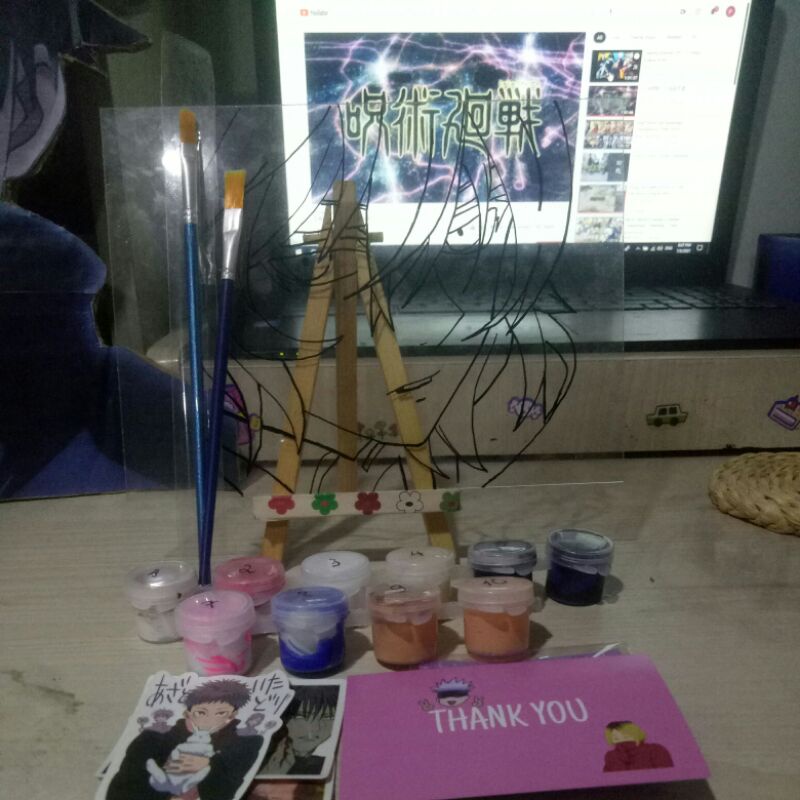 SET TRANH KÍNH TỰ TÔ THEO YÊU CẦU - ANIME GLASSPAINTING KIT | BigBuy360 - bigbuy360.vn