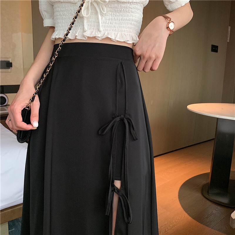 CHÂN VÁY ĐŨI XẺ MIDI ( SIÊU CÁ TÍNH ) có lót trong CV05 | BigBuy360 - bigbuy360.vn