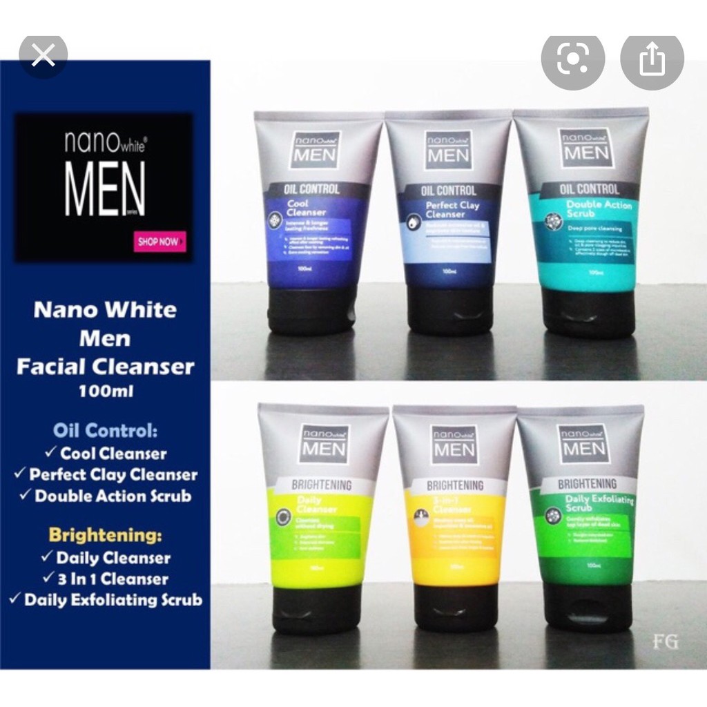 Sữa rửa mặt NaNo White Men (Chất lượng nhật bản)