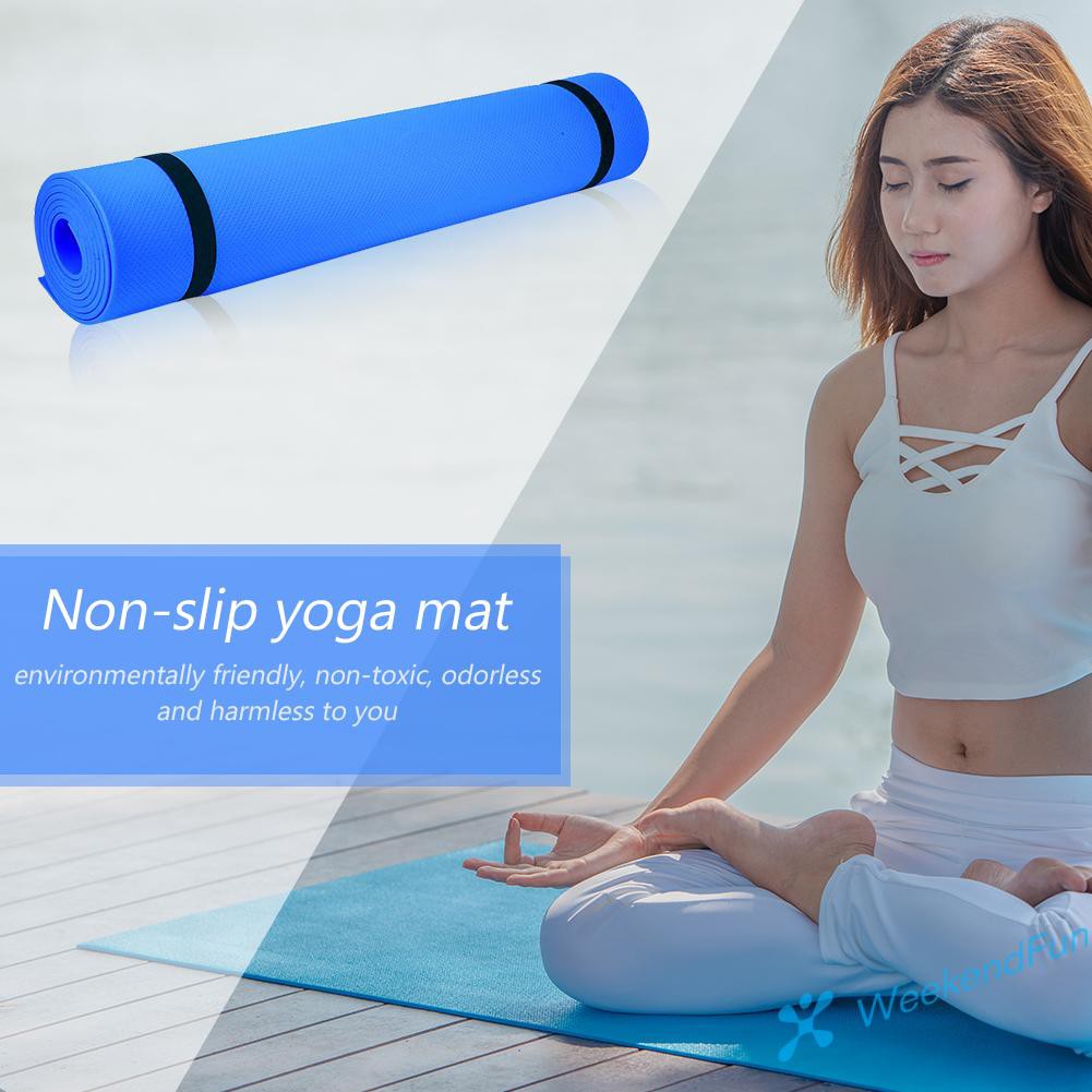 Thảm Tập Yoga Chống Trượt 173x60 X 0.4cm