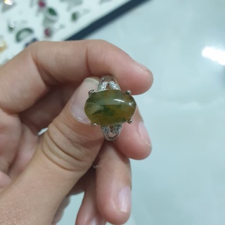 Nhẫn nữ băng ngọc thủy tảo freesize