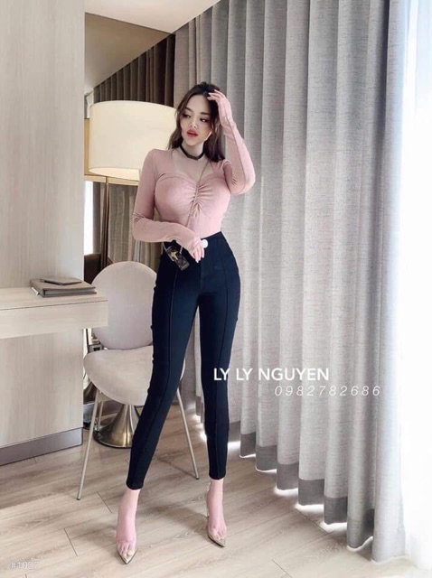 [ Mã FAGREEN55 giảm 10% tối đa 30K đơn 99K] Quần skinny jean giấy cạp siêu cao co dãn tốt | WebRaoVat - webraovat.net.vn