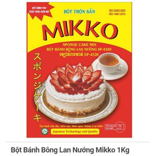 Bột Bánh Bông Lan Nướng Mikko 1Kg
