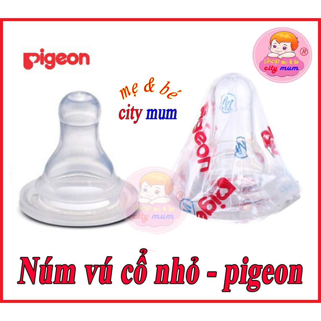 NÚM VÚ PIGEON DÙNG CHO CÁC BÌNH CỔ HẸP_Loại bịch