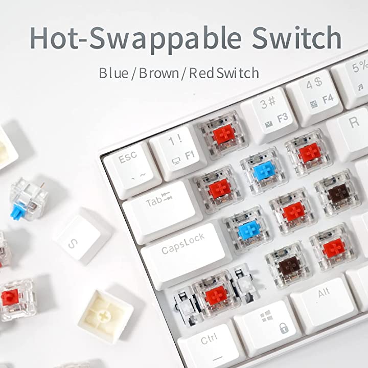 Switch phím cơ máy tính Dovito trục cơ bàn phím Blue Switch/Red Switch/Brown Switch/Black Switch