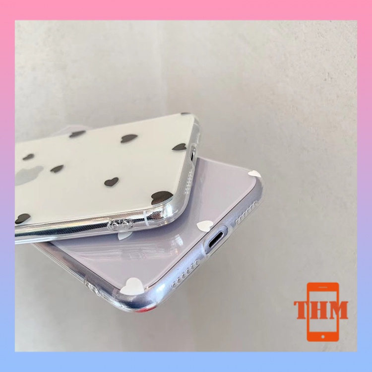 Ốp lưng Điện Thoại Hình Trái Tim Cho iPhone 6/6S/6splus/se/7/7plus/8/8plus/X/xs/xsmax/11/12/13/Pro/Pro Max-916