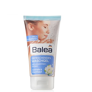 Sữa rửa mặt Balea tinh chất hoa sen trắng cho da thường