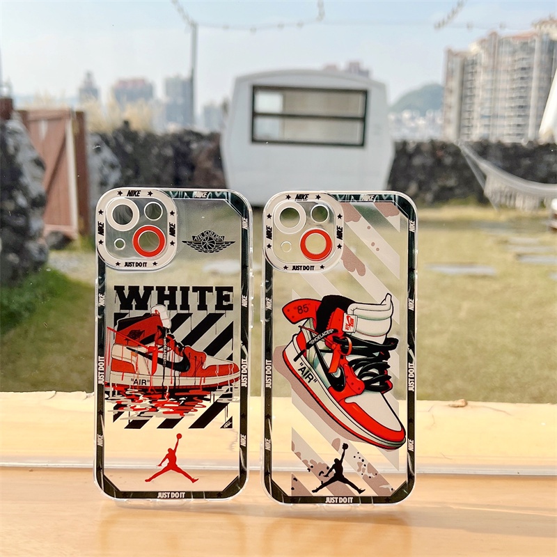 Ốp Điện Thoại Mềm Trong Suốt Chống Sốc In Họa Tiết Dễ Thương Cho iPhone 14 13 12 11 Pro Max XR X XS Max 7 8 Plus