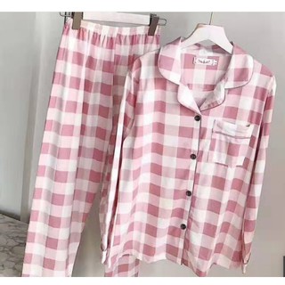 Bộ đồ ngủ nữ pijama đồ bộ pizama lụa dài tay mềm mịn cao cấp dễ thương