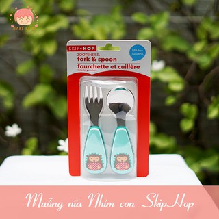 Muỗng nĩa nhím con Skip Hop