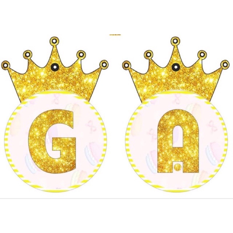 Chữ cái ghép tên cho bé-phụ kiện trang trí sinh nhật-bộ tên đầy đủ cho bé